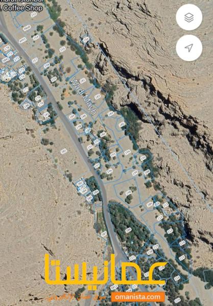 للبيع ارض زراعيه بمسقط يتي