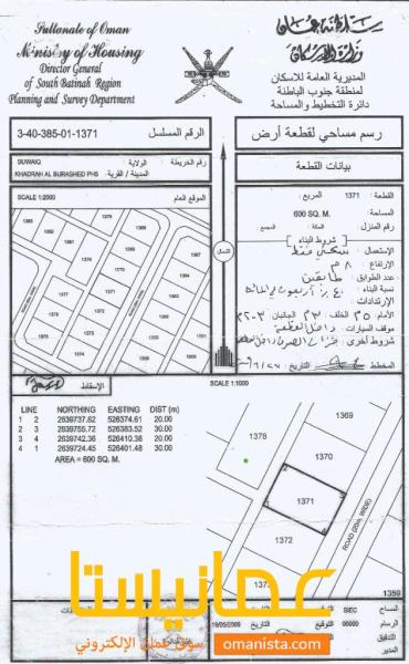 ارض سكنية للبيع