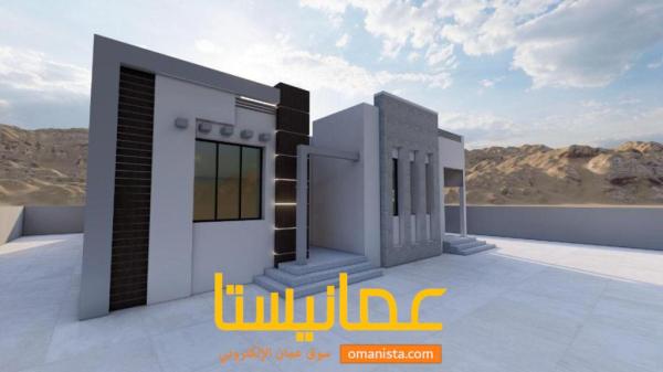 للبيع منزل جديد للبيع إزكي قلعة العوامر ٢