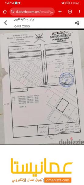 أرض سكنيه للبيع