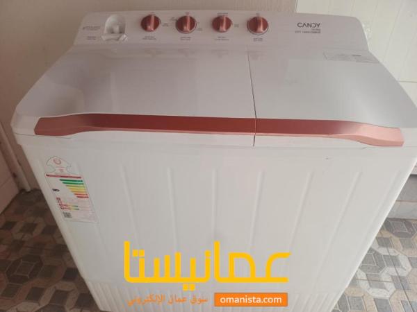 غسالة 14 كجم جديدة مستعملة فقط 4 ايام مع وجود الضمان