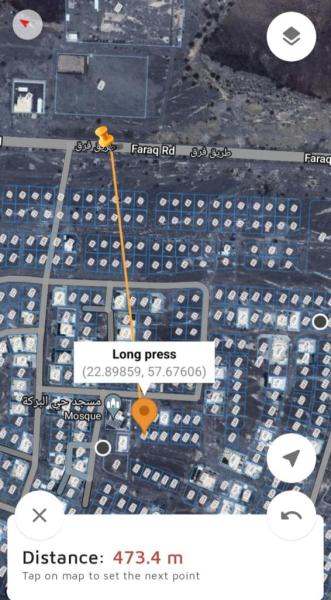 للبيع أرض سكني تجاري في نزوى بركة الموز