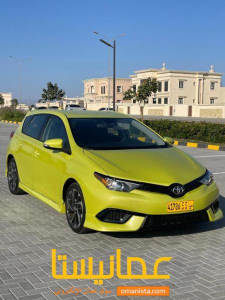 تويوتا كورولا iM 2017 هاتشباك رياضية لون أخضر مميز
