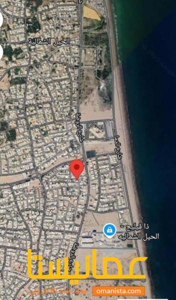 أرض سكنية عليها بيت قديم في الحيل الشمالية