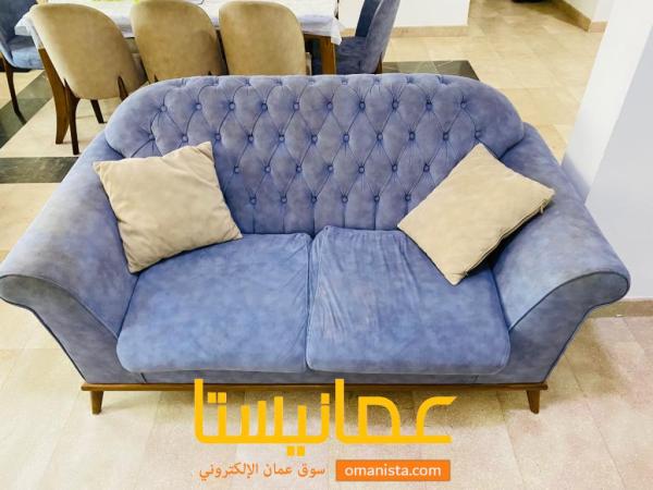 طقم غرفة مجلس صوفا تركي الصنع به حالة جيدة جدا