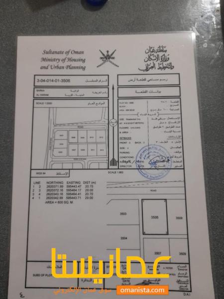 ارض سكنية رخيصة للبيع في الهرم