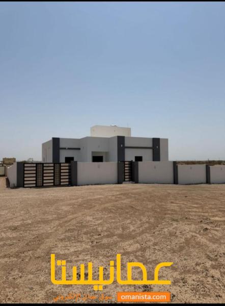 للبيع منزل ارضي جديد في عبري