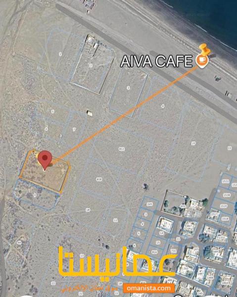 للبيع أرض سياحية في بركاء حفري الساحل