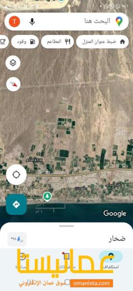 فرصه لا تفوت ٨ أراضي شبك في العوينات ٢٨ صحار للبيع بسعر مغري