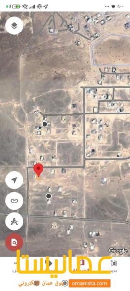 ارض سكنيه للبيع حي النهضه ولايه عبري