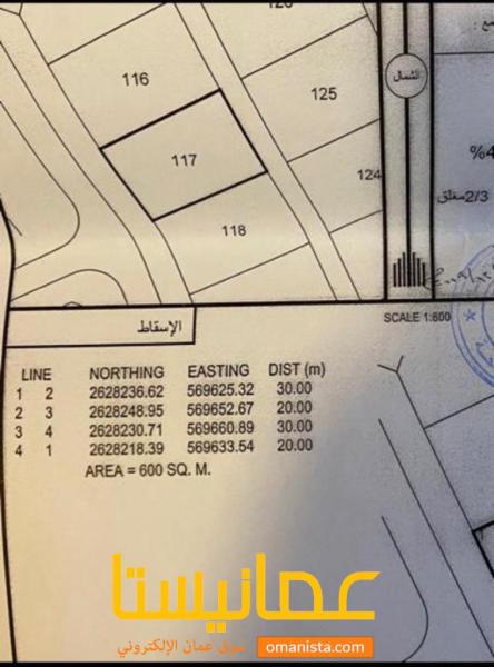 أرض سكنية للبيع بموقع مميز بأبو عبالي الساحل