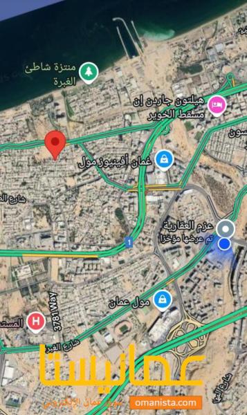 أرض سكنية للبيع في الغبرة الشمالية مساحة الأرض : 600 م