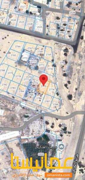 أرض سكنية للبيع في مساحة الأرض 600