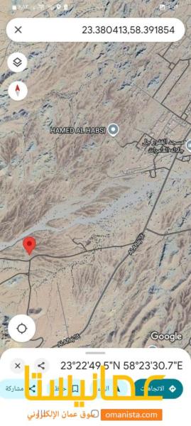 للبيع ارض سكنية كورنر ممتازة في العامرات الرابعة 14/1