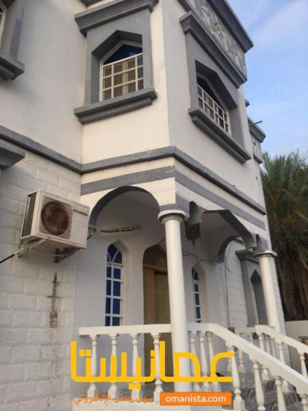 للبيع بيت طابقين في ديل البريك واجه بحريه