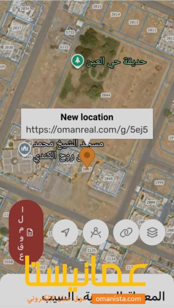 ارض سكني تجاري للبيع المعبيله الجونبيه الرابعه