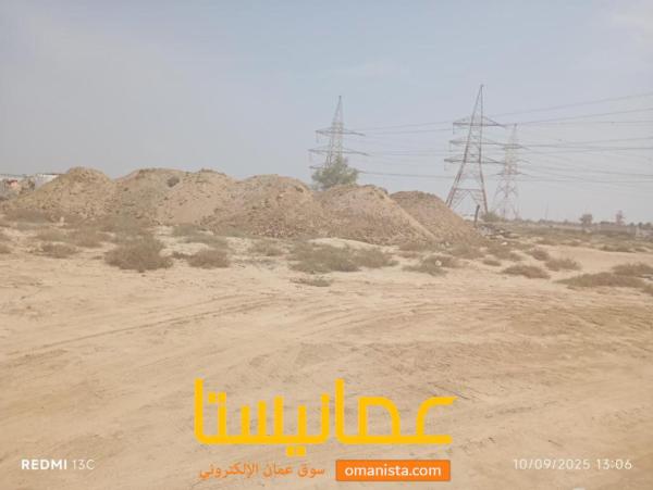 للبيع أرضين شبك سكنيات في بركاء الرميس الشمال