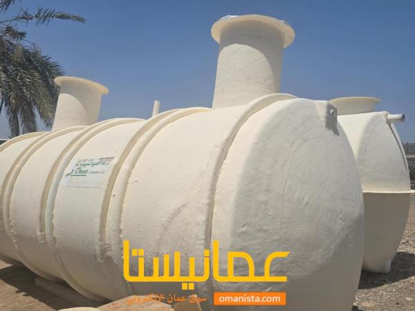 خزانات ماء مستعملة أحجام كبيرة