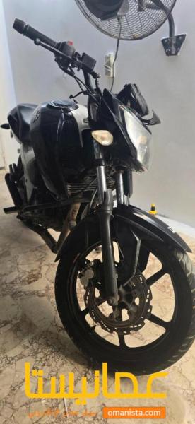 دراجة  اباتشي RTR160 cc  مع الاوراق مسرفسه كامل و أمورها 100%