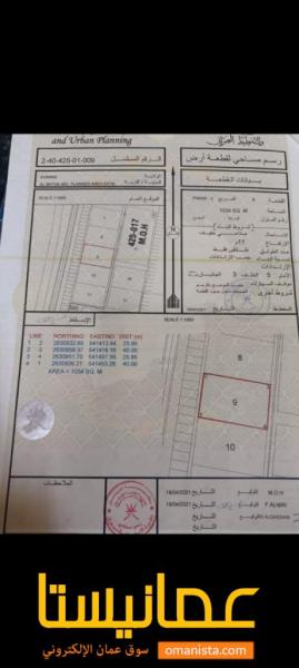 ارض صناعية مميزة في السويق البطحاء رقم القطعة 9