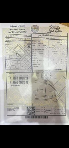 ارض سكنيه العامرات مدينة النهضه  الامتداد الاول