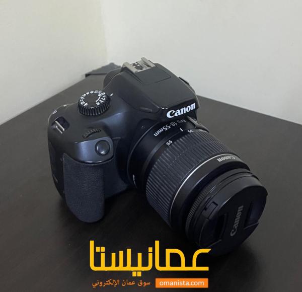كاميرا كانون 4000D للبيع بحالة جيدة