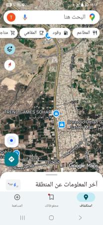 للبيع ارض خط اول تجاريه عالشارع العام صحار دبي الطريف