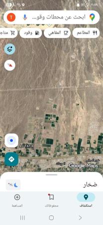 لحق للبيع أرض كورنر سكنيه فالعوينات بسعر مغري