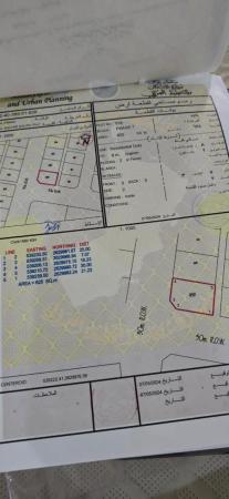 للبيع ثلاث اراضي شبك في بركاء الشاطر 7 كونر وسطية وسطية