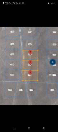 3 اراضي سكنيه للبيع شبك في بركاء القريحه الثامنه