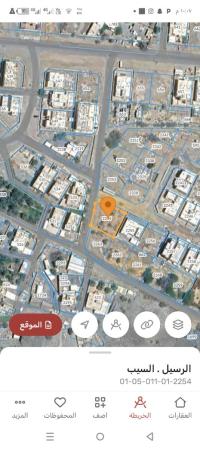 ارض سكنيه للبيع في مسقط الرسيل قريب جامع المهلب