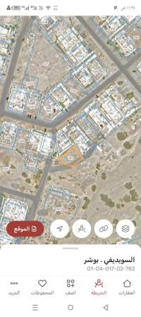 ارض سكنيه للبيع 300 متر في الخوض6