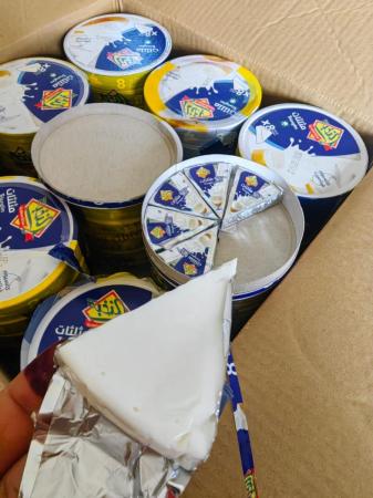 جبن كريمي مثلثات