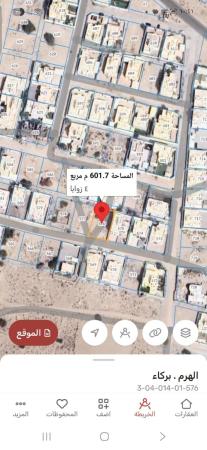 للبيع ارض سكنيه في بركاء الهرم