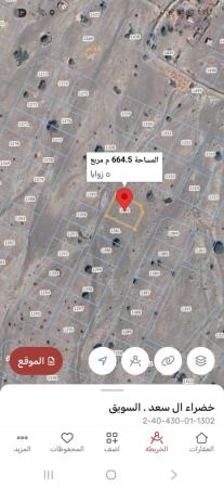 للبيع ارض سكنيه في السويق الشاطر