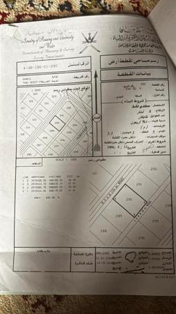 للبيع ارض سكنية ممتازة في سمائل طوي نصف وسطية