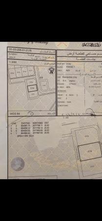 للبيع ارض سكنية ممتازة في العامرات جحلوت وسطية .