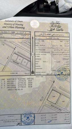 للبيع ارض سكنية تجارية ممتازة بركاء البلة مخطط الفتح الخير