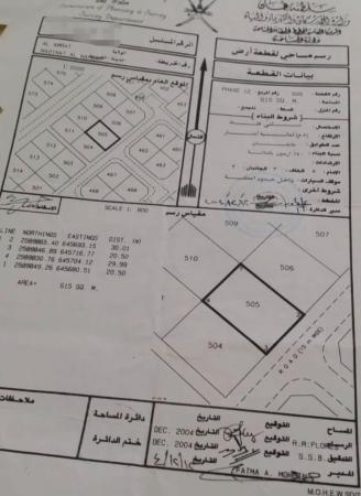 للبيع ارض سكنية في مدينة النهضة مربع 12