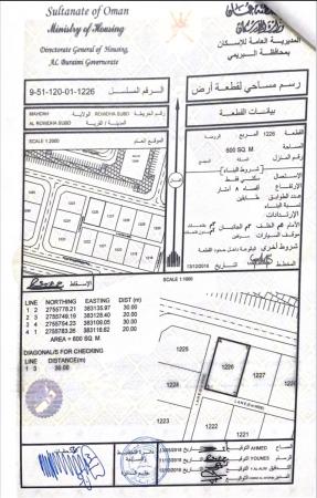 للبيع ارض سكنيه في نيابه الروضه محضه المنطقه الاقتصادية