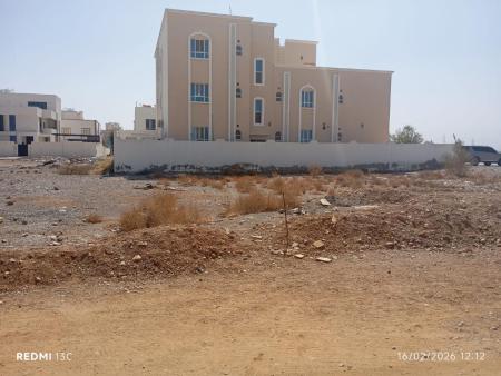 للبيع ارض سكينة في المعبيلة الرابعة قريب الصناعية