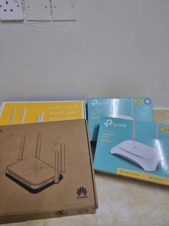 راوتر وكيبل ايثرنت