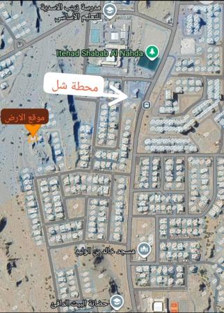 للبيع أرض سكنية في العامراتمدينةالنهضة السابعة كورنر