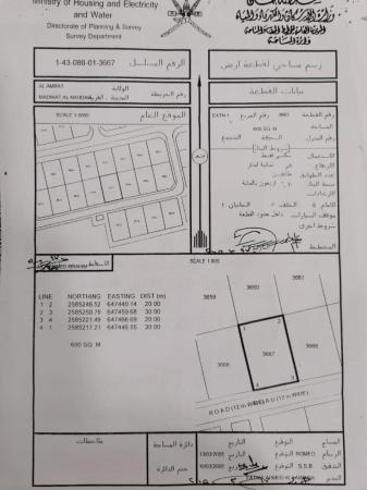 للبيع ارض سكنية ممتازة في العامرات مدينة النهضة الامتداد 1