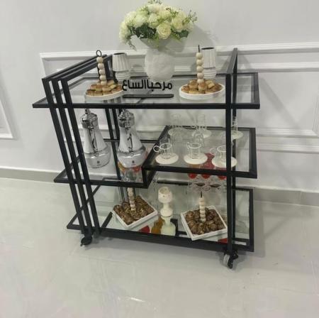 عربات تقديم الحجم الكبير مع التوصيل ب٣٥