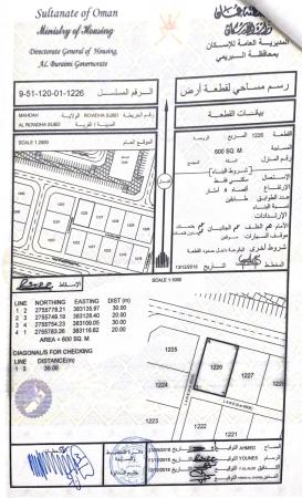 للبيع ارض سكنيه في الروضه الاقتصادية في محضه