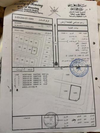 للبيع ارض سكنية ممتازة في المصنعة الملدة 8 كونر