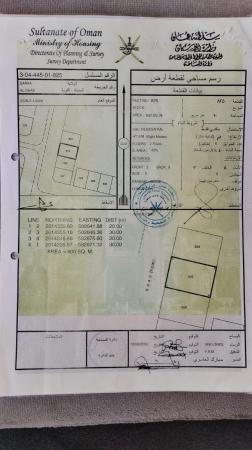 للبيع ارضين شبك سكنية في بركاء في الدهس بالقرب من منازل