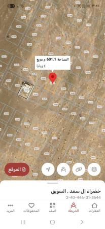 للبيع ارض سكنيه في السويق الخضراء الجديده 2