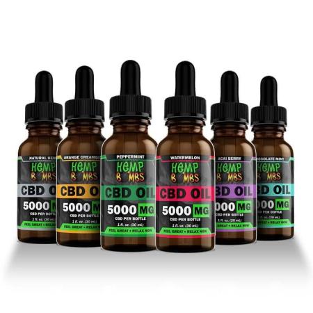Premium Organic Hemp Oil CBD 5000 Mg